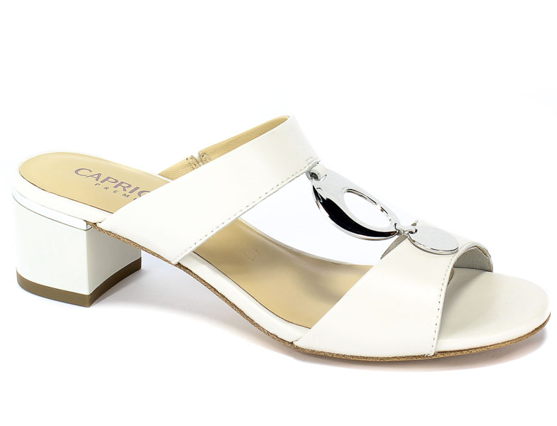 Klapki Caprice 9-27204-22 139 White Perlato