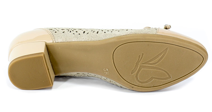Czółenka Letnie Caprice 9-22501-22 408 Beige Comb