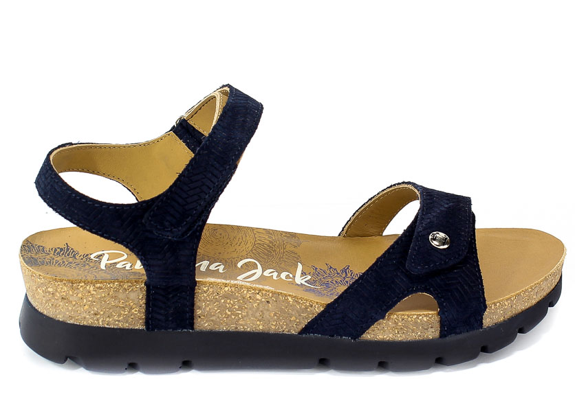 Trzewiki Panama Jack Sulia Menorca B2 Velour Marino/Navy