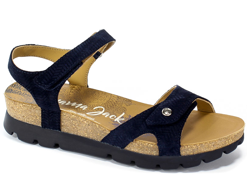 Trzewiki Panama Jack Sulia Menorca B2 Velour Marino/Navy
