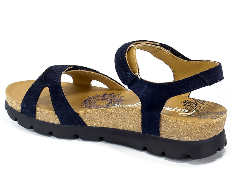 Trzewiki Panama Jack Sulia Menorca B2 Velour Marino/Navy