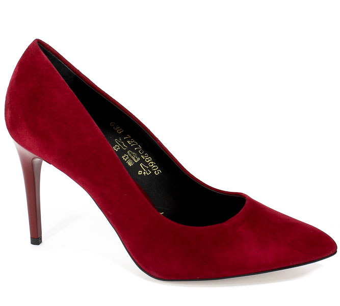 Czółenka Visconi 7277245/931 Bordo Wel
