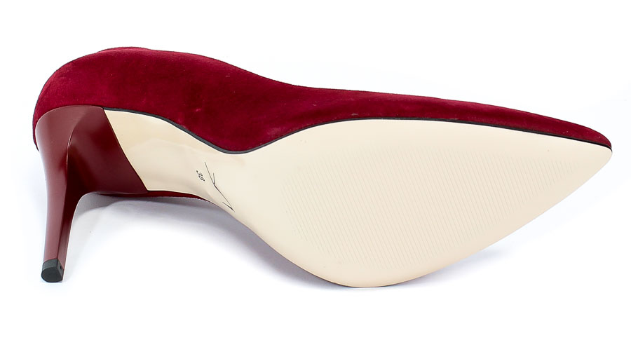 Czółenka Visconi 7277245/931 Bordo Wel