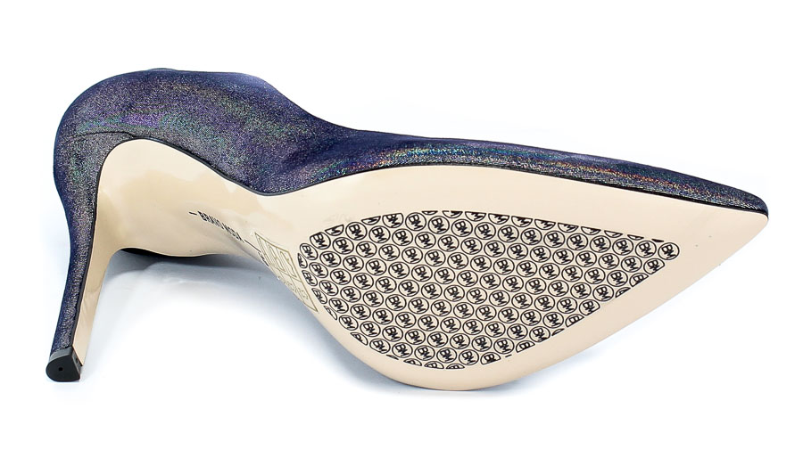 Czółenka Bravo Moda 1626 Laser Granat