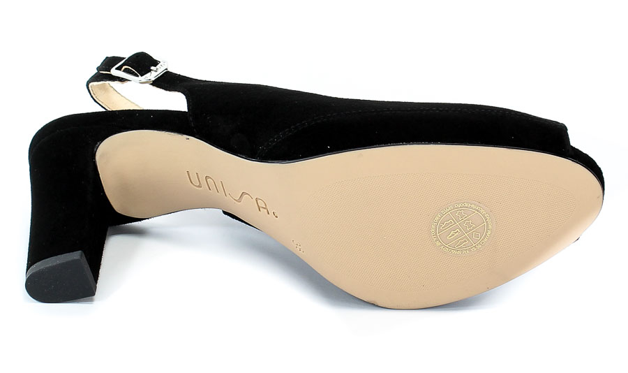 Sandały Unisa Nick Classic 19 Ks Black Kid Su