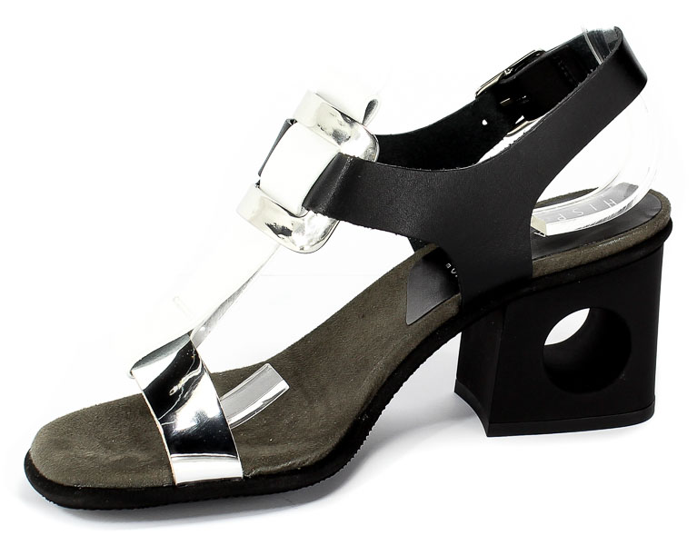 Sandały Hispanitas Chv98533 Mirror Flock Silver Vachetta-V9 White