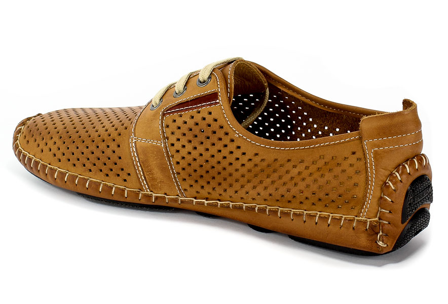 Półbuty Letnie Pikolinos 09Z-6038 Brandy