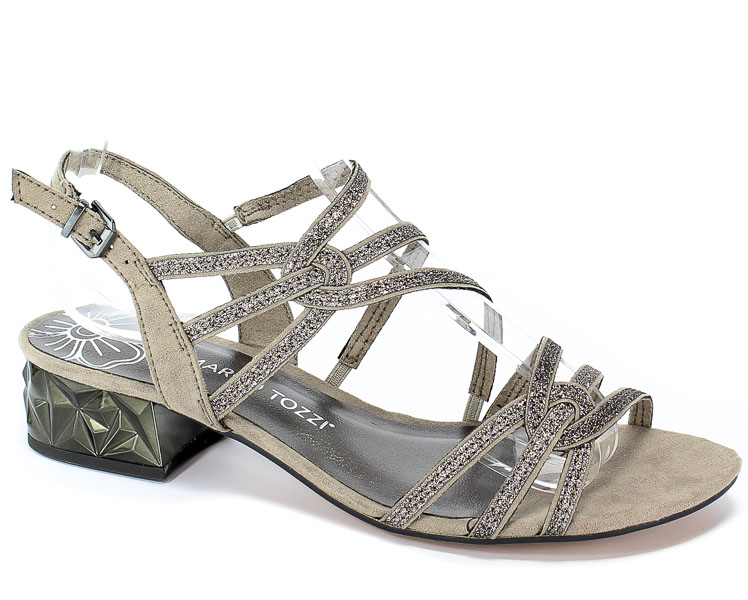 Sandały Marco Tozzi 2-28210-22 344 Taupe Comb