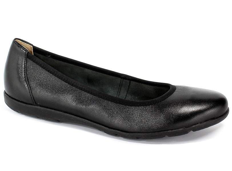 Baleriny Caprice 9-22150-22 022 Black Nappa
