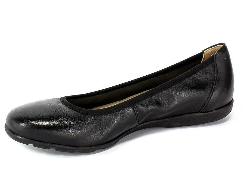 Baleriny Caprice 9-22150-22 022 Black Nappa
