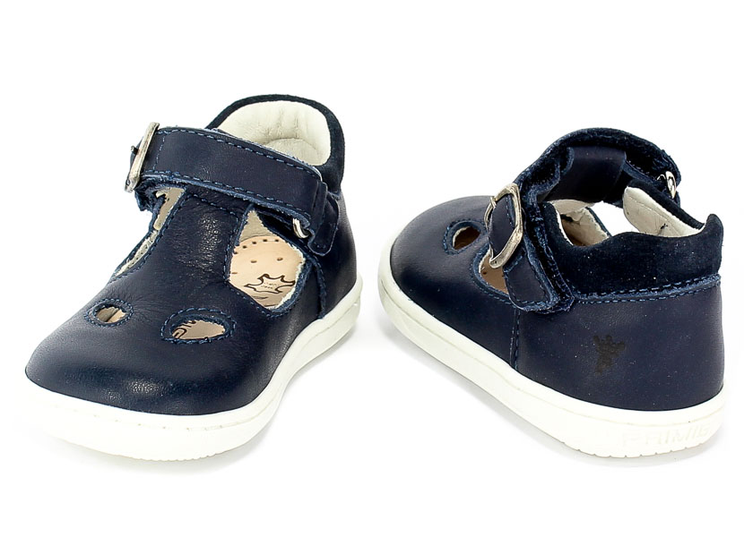 Półbuty Letnie Primigi 1403500 Nappa/Blu Chiaro r.20-25