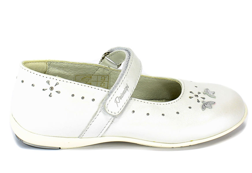 Półbuty Letnie Primigi 1418322 Nappa Perlata/Bianco r.25-29