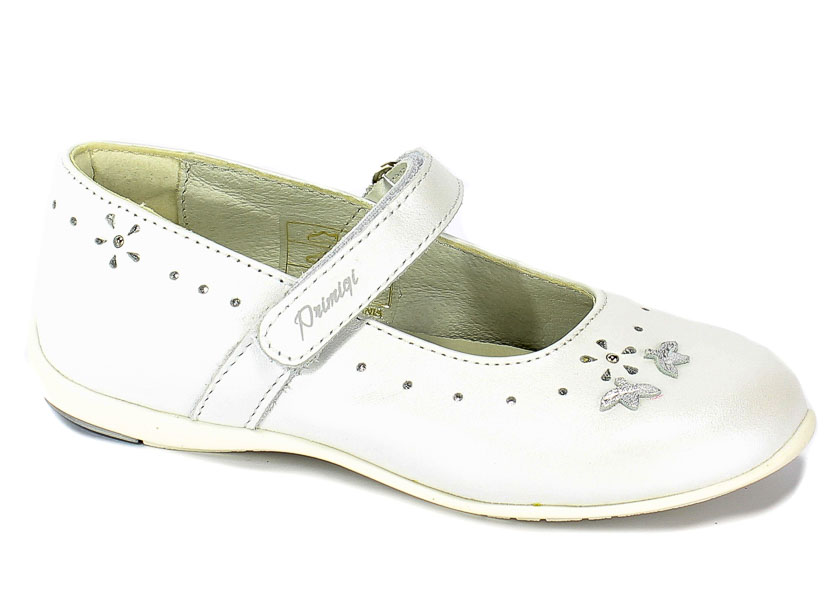 Półbuty Letnie Primigi 1418322 Nappa Perlata/Bianco r.25-29