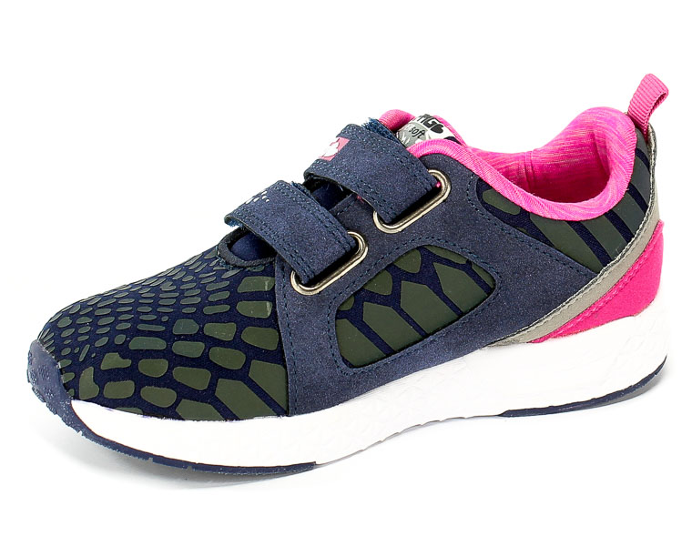 Półbuty Primigi 1452100 Nabuk Pu/Lycra/Navy r.30-35