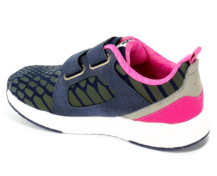 Półbuty Primigi 1452100 Nabuk Pu/Lycra/Navy r.30-35