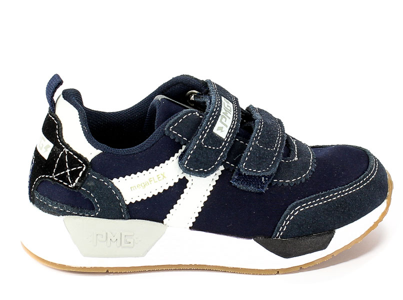 Półbuty Primigi 1452022 Suede/T.Elast/Navy r.27-39