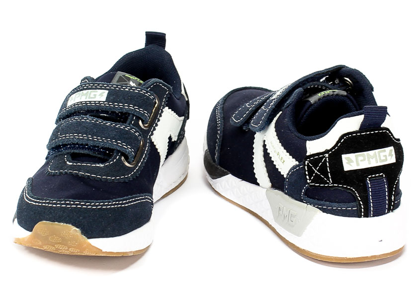 Półbuty Primigi 1452022 Suede/T.Elast/Navy r.27-39