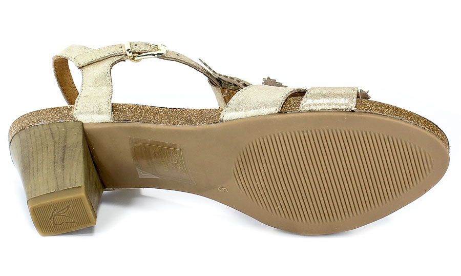 Sandały Caprice 9-28306-22 959 Lt Gold Su.Met