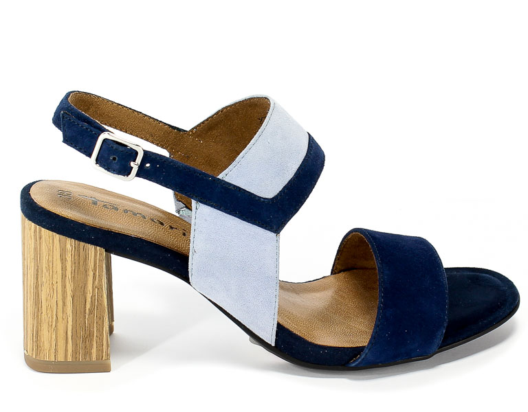 Sandały Tamaris 1-28358-22 801 Navy/Sky