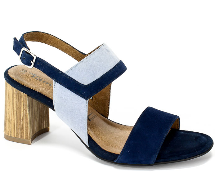 Sandały Tamaris 1-28358-22 801 Navy/Sky