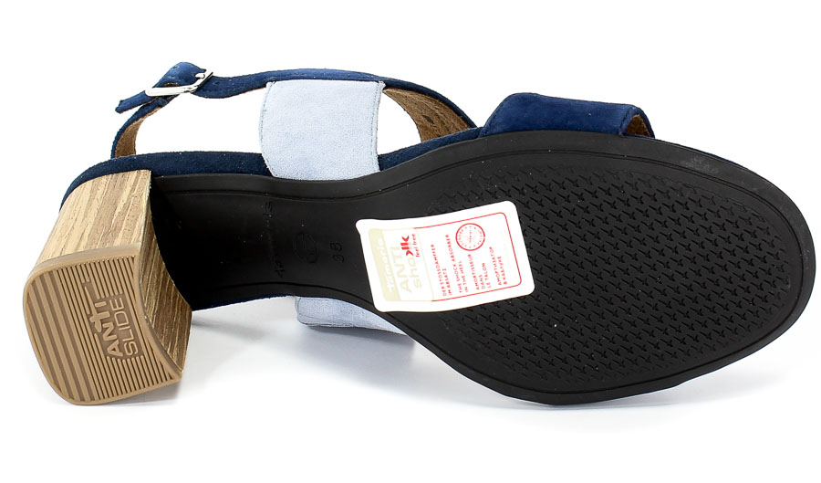 Sandały Tamaris 1-28358-22 801 Navy/Sky