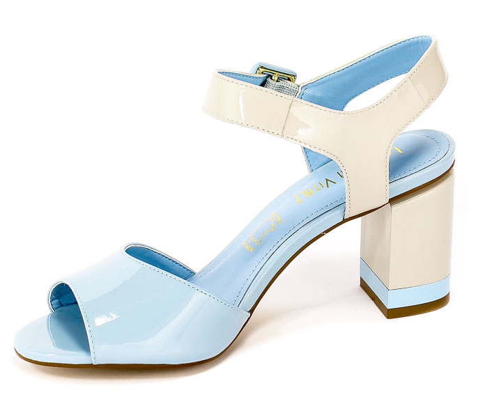 Sandały Loretta Vitale 9084-082-606F Aquamarine Ma