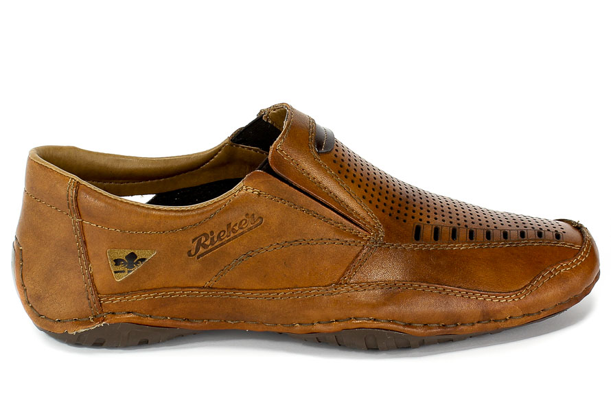 Półbuty Letnie Rieker 06356-24 Brown