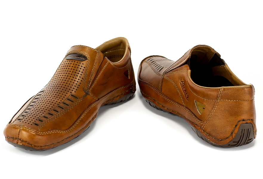 Półbuty Letnie Rieker 06356-24 Brown