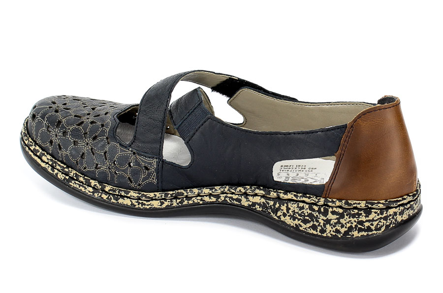 Sandały Rieker 463H4-14 Blue