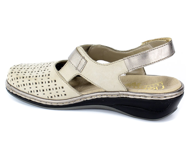 Sandały Rieker 47775-42 Grey Combination