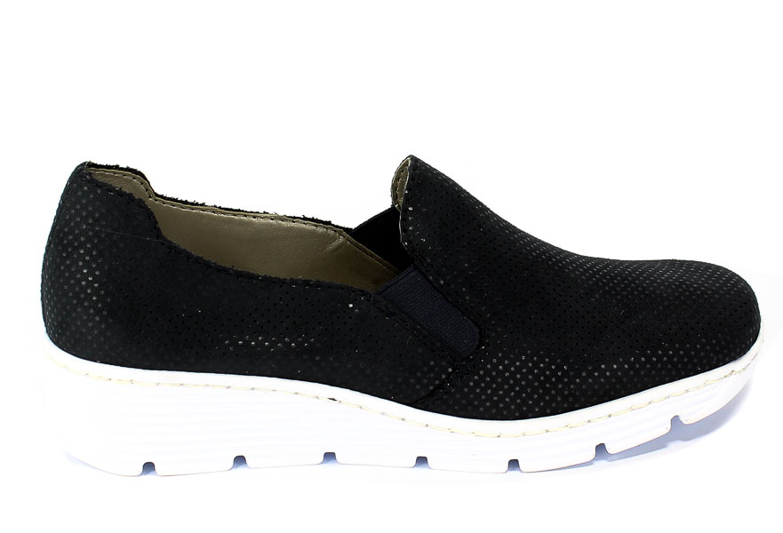Półbuty Rieker 587B0-14 Blue