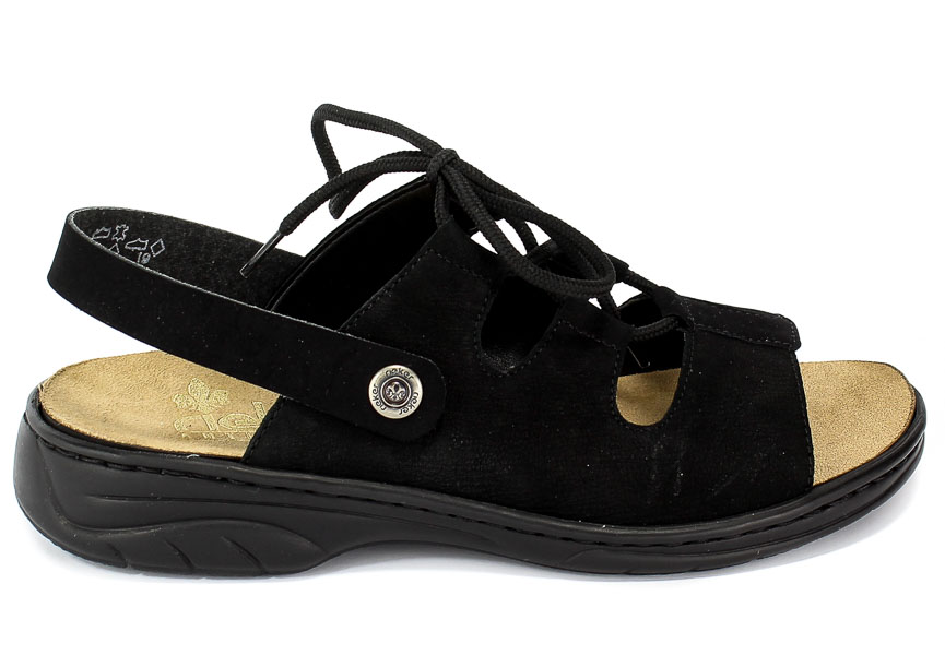 Sandały Rieker 64570-00 Black