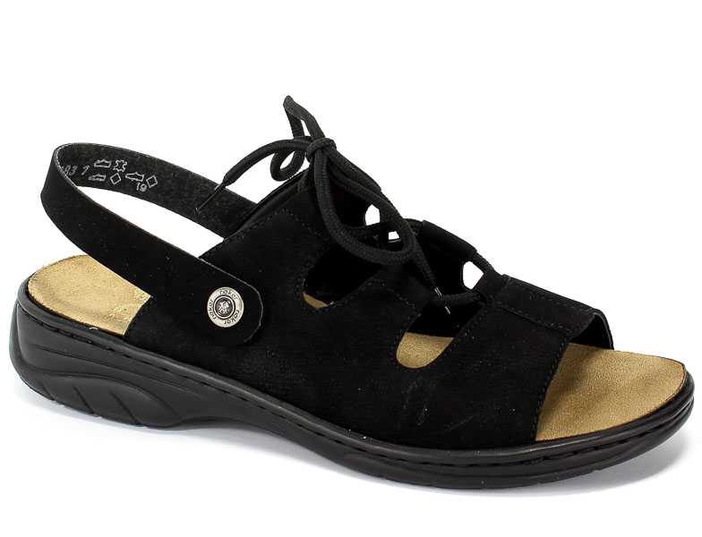 Sandały Rieker 64570-00 Black