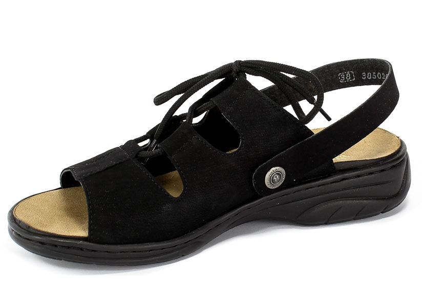 Sandały Rieker 64570-00 Black