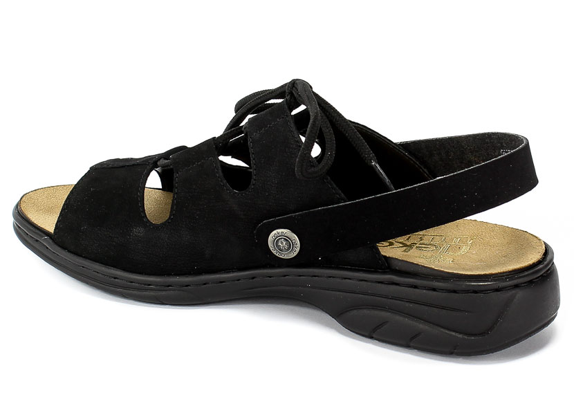 Sandały Rieker 64570-00 Black