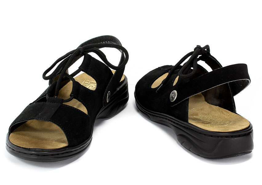 Sandały Rieker 64570-00 Black