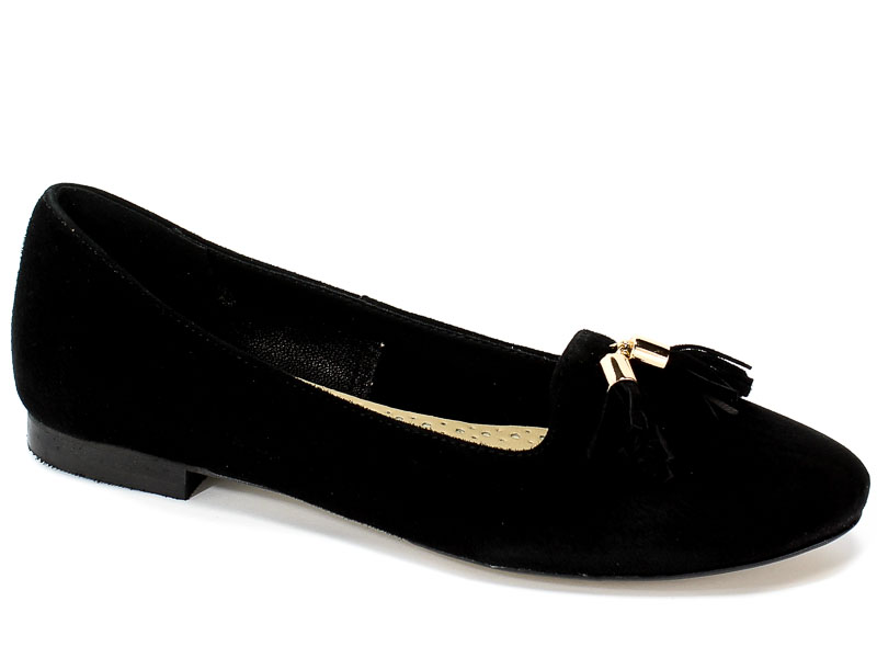 Baleriny Alexio Giorgio 8891 Czarny