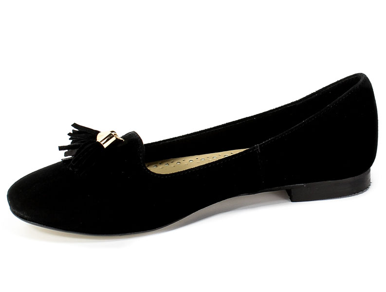 Baleriny Alexio Giorgio 8891 Czarny