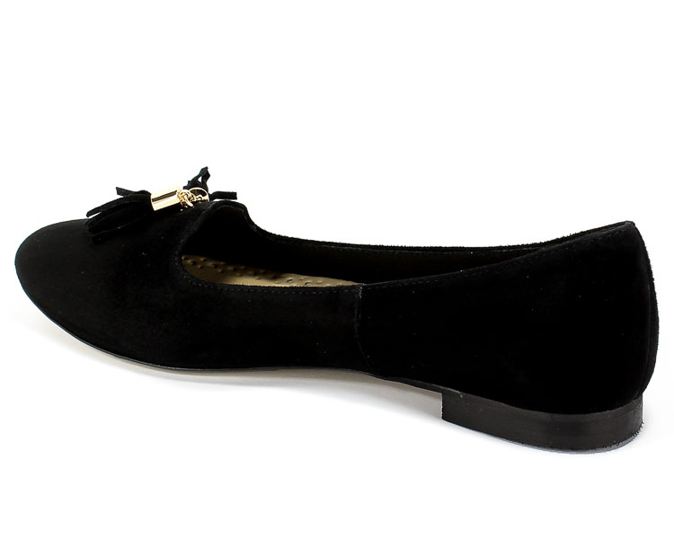 Baleriny Alexio Giorgio 8891 Czarny