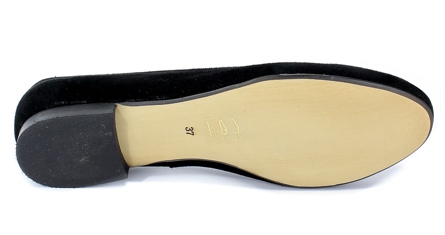 Baleriny Alexio Giorgio 8891 Czarny