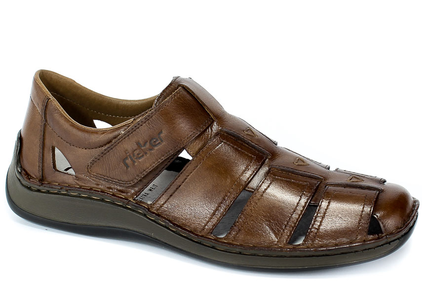 Półbuty Letnie Rieker 05282-25 Brown