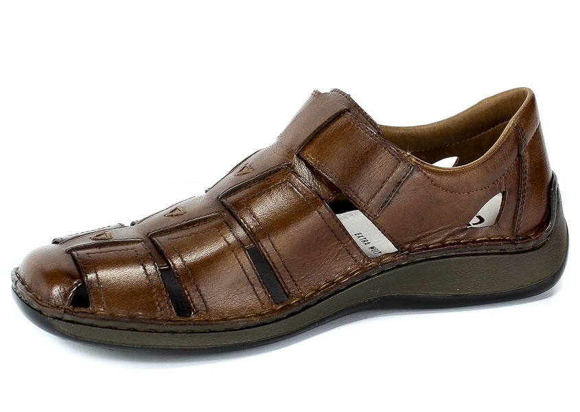 Półbuty Letnie Rieker 05282-25 Brown