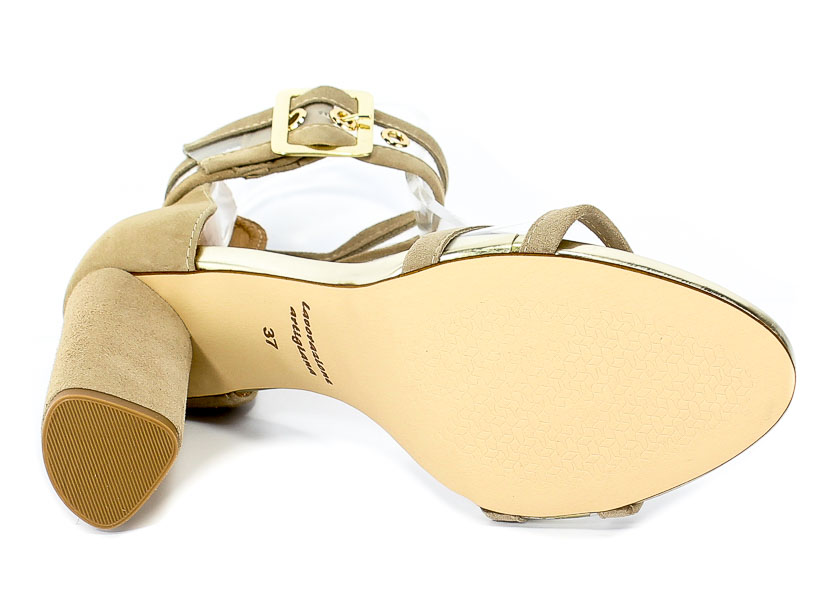 Sandały Łukasz 1801 14 Light Beige