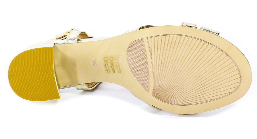 Sandały Baldaccini 1111000 Złoto Wł+Cresh Złoto