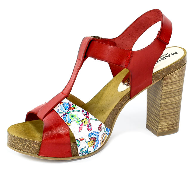 Sandały Marietta's 7152 Vaqetilla Rosso