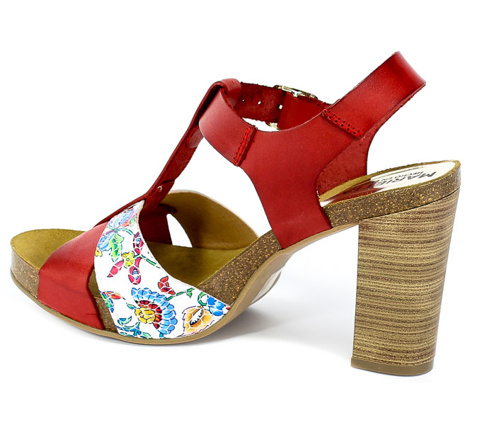 Sandały Marietta's 7152 Vaqetilla Rosso