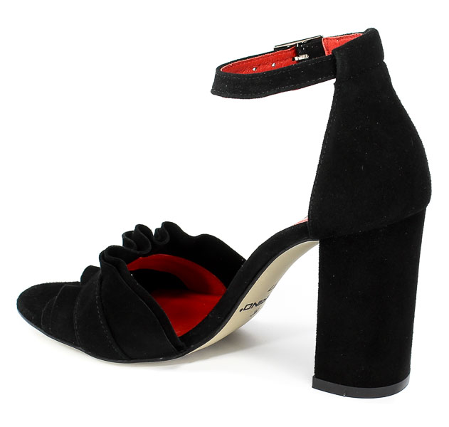 Sandały Euro Moda 19 2889/003-P Czarny