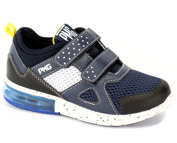 Półbuty Primigi 3456622 Bottal.Pu/Rete/Navy r.24-35