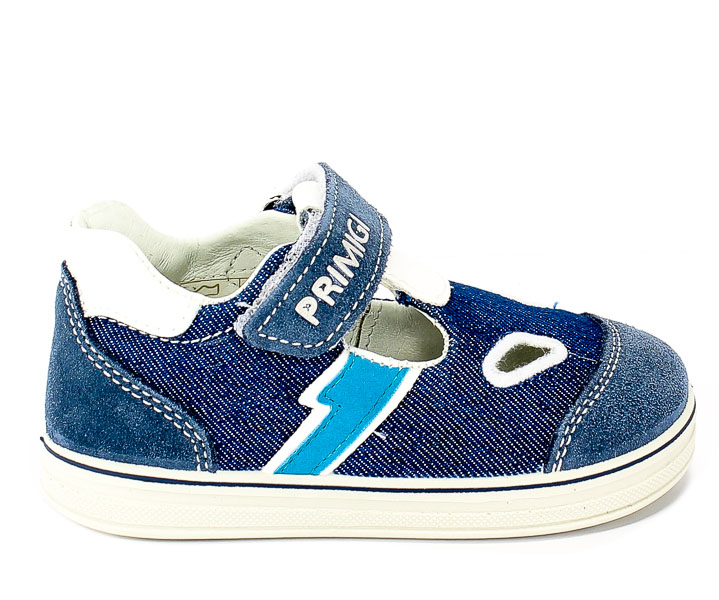 Półbuty Letnie Primigi 3374100 Scamosc/T.Jeans/Azzu r.18-24