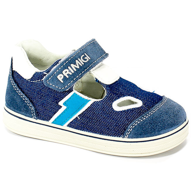 Półbuty Letnie Primigi 3374100 Scamosc/T.Jeans/Azzu r.18-24